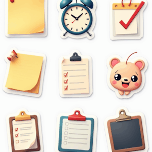 Reminder & To-Do - Sticker Sheet v8